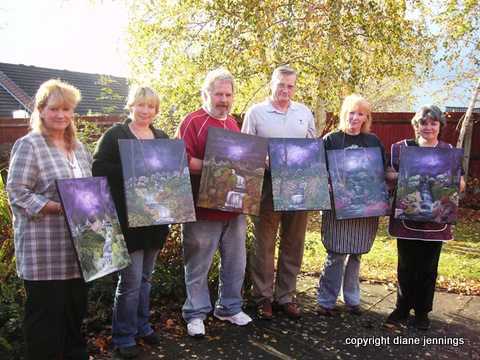 painting my way  art classes in shropshire